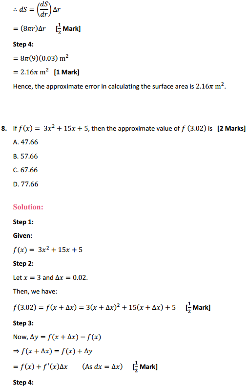 Class 12 Maths NCERT Solutions Chapter 6 Application of Derivatives Ex 6.4 32