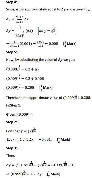 Class 12 Maths NCERT Solutions Chapter 6 Application of Derivatives Ex 6.4 7