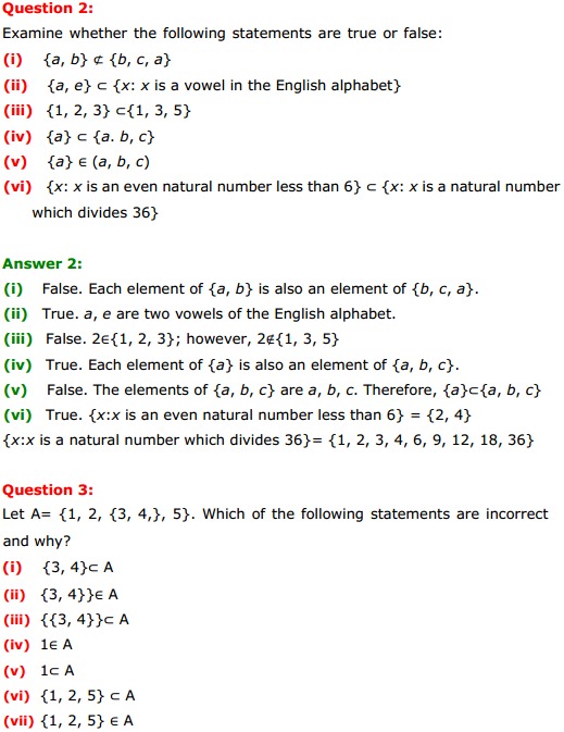 NCERT Solutions for Class 11 Maths Chapter 1 Sets Ex 1.3 2