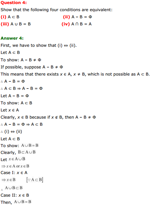 NCERT Solutions for Class 11 Maths Chapter 1 Sets Miscellaneous Exercise 4