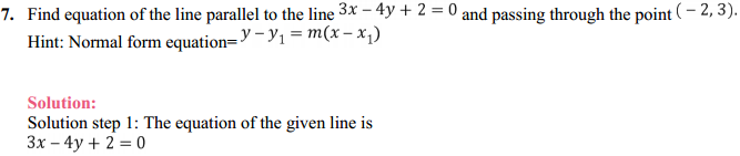 NCERT Solutions for Class 11 Maths Chapter 10 Straight Lines 10.3 10