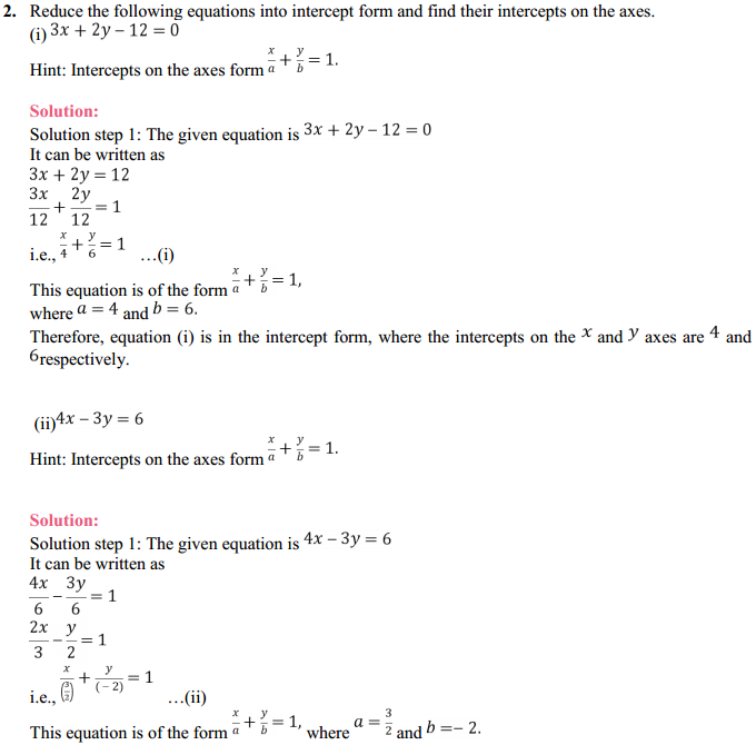 NCERT Solutions for Class 11 Maths Chapter 10 Straight Lines 10.3 3