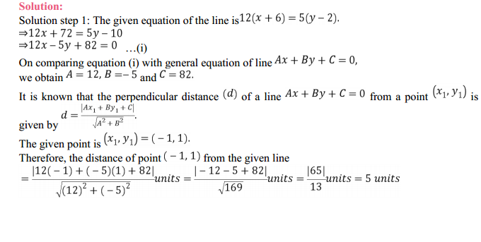 NCERT Solutions for Class 11 Maths Chapter 10 Straight Lines 10.3 7