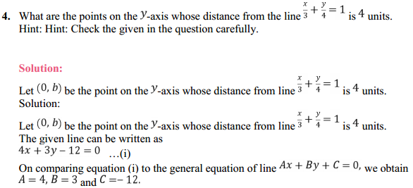 NCERT Solutions for Class 11 Maths Chapter 10 Straight Lines Miscellaneous Exercise 5
