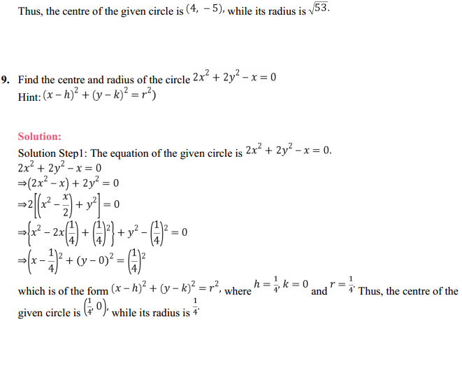 NCERT Solutions for Class 11 Maths Chapter 11 Conic Sections Ex 11.1 5