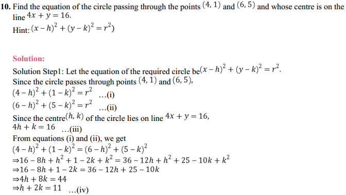 NCERT Solutions for Class 11 Maths Chapter 11 Conic Sections Ex 11.1 6