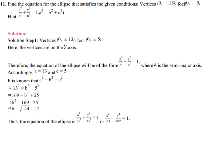NCERT Solutions for Class 11 Maths Chapter 11 Conic Sections Ex 11.2 14