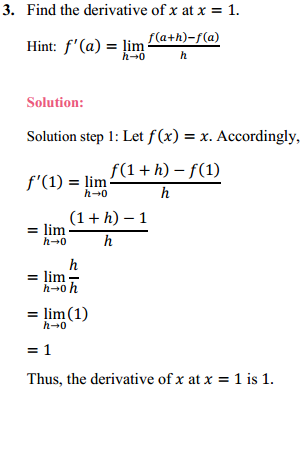 NCERT Solutions for Class 11 Maths Chapter 13 Limits and Derivatives Ex 13.2 2