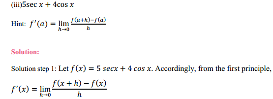 NCERT Solutions for Class 11 Maths Chapter 13 Limits and Derivatives Ex 13.2 20