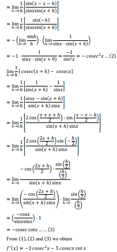 NCERT Solutions for Class 11 Maths Chapter 13 Limits and Derivatives Ex 13.2 23