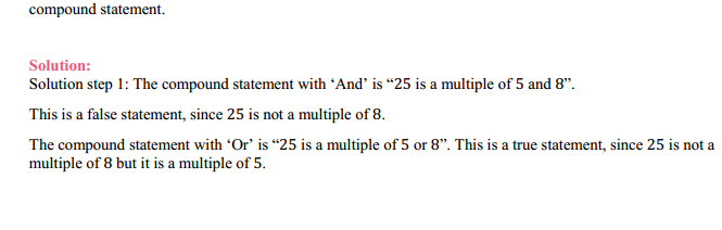 NCERT Solutions for Class 11 Maths Chapter 14 Mathematical Reasoning Miscellaneous Exercise 6