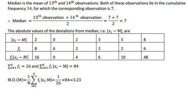 NCERT Solutions for Class 11 Maths Chapter 15 Statistics Ex 15.1 8