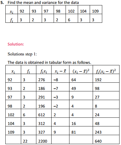 NCERT Solutions for Class 11 Maths Chapter 15 Statistics Ex 15.2 7