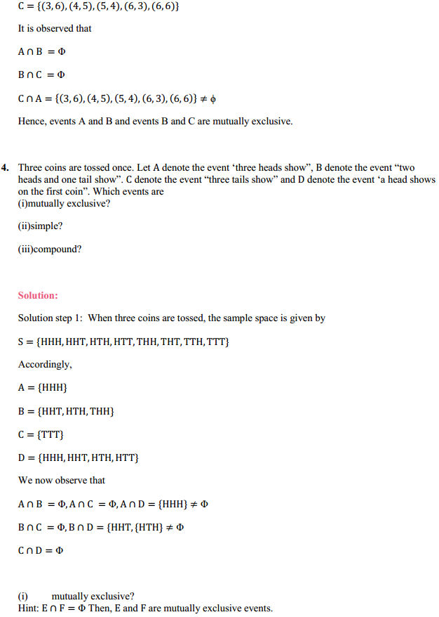 NCERT Solutions for Class 11 Maths Chapter 16 Probability Ex 16.2 4