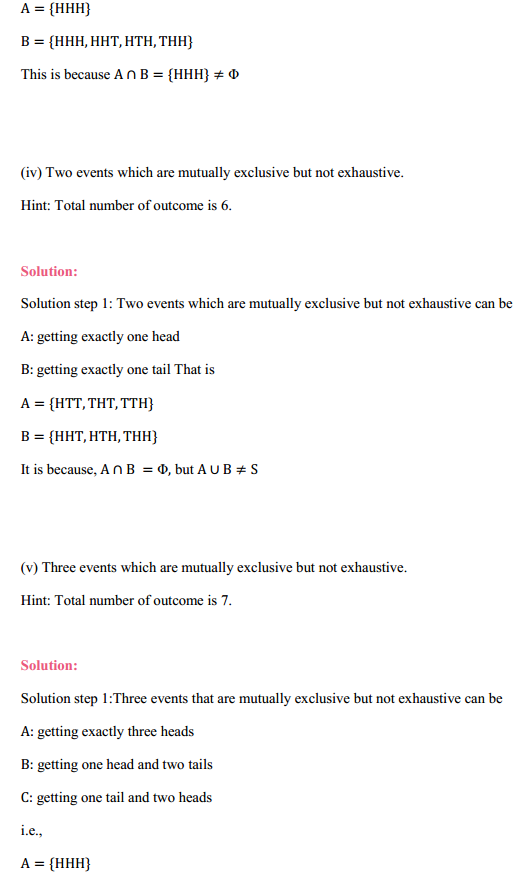 NCERT Solutions for Class 11 Maths Chapter 16 Probability Ex 16.2 7