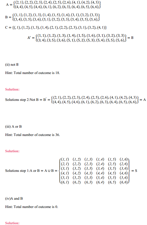 NCERT Solutions for Class 11 Maths Chapter 16 Probability Ex 16.2 9