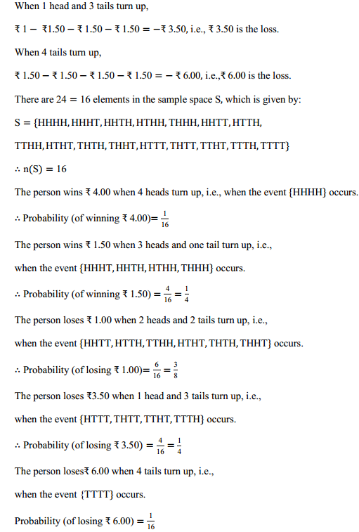 NCERT Solutions for Class 11 Maths Chapter 16 Probability Ex 16.3 11
