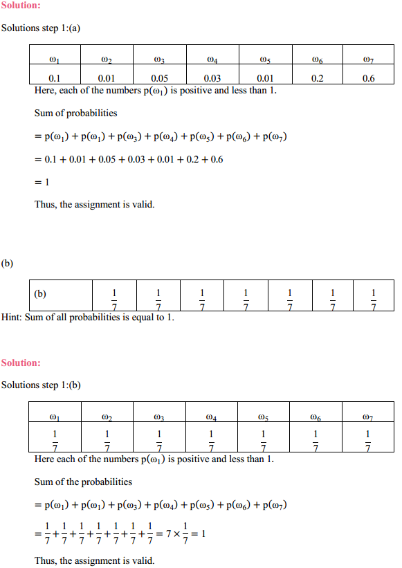 NCERT Solutions for Class 11 Maths Chapter 16 Probability Ex 16.3 2