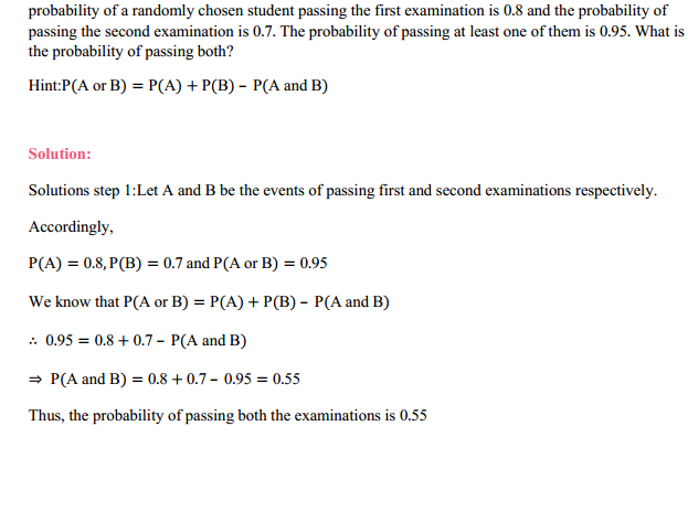 NCERT Solutions for Class 11 Maths Chapter 16 Probability Ex 16.3 26