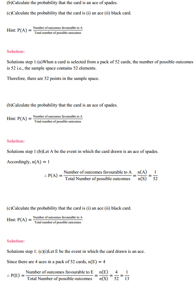 NCERT Solutions for Class 11 Maths Chapter 16 Probability Ex 16.3 8