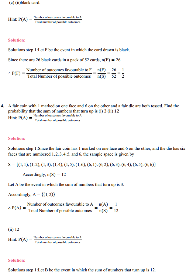 NCERT Solutions for Class 11 Maths Chapter 16 Probability Ex 16.3 9
