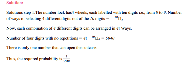 NCERT Solutions for Class 11 Maths Chapter 16 Probability Miscellaneous Exercise 14