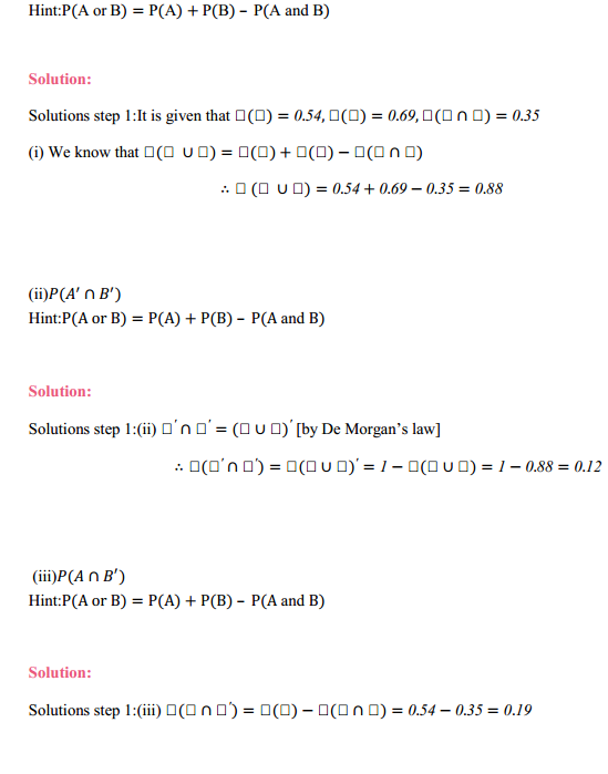 NCERT Solutions for Class 11 Maths Chapter 16 Probability Miscellaneous Exercise 8