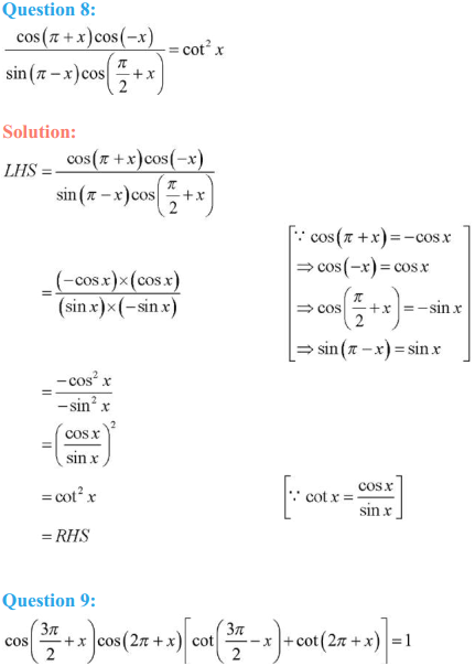 NCERT Solutions for Class 11 Maths Chapter 3 Trigonometric Functions Ex 3.3 6