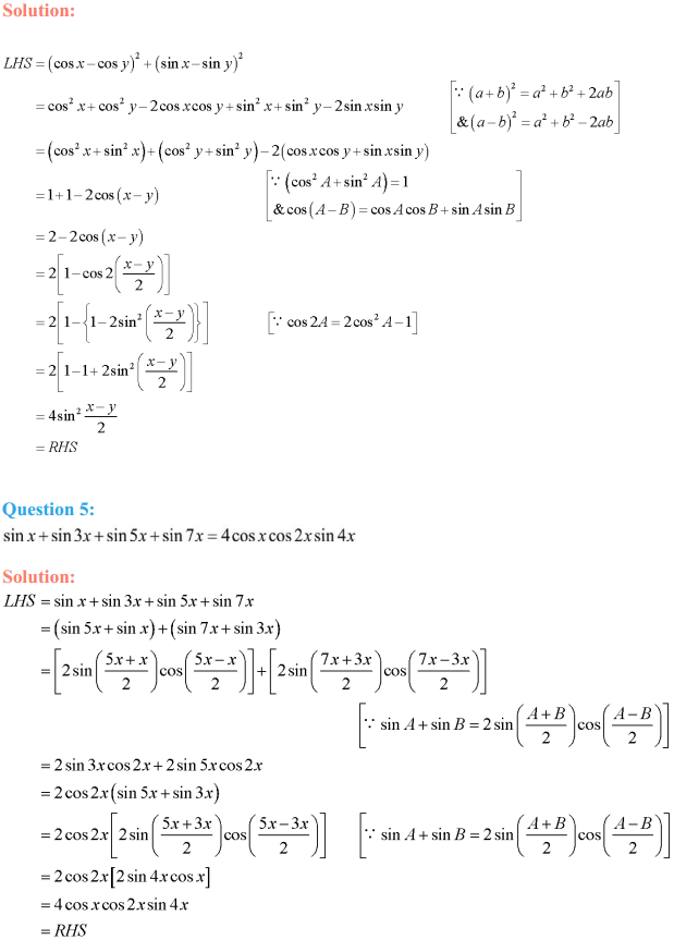 NCERT Solutions for Class 11 Maths Chapter 3 Trigonometric Functions Miscellaneous Exercise 3