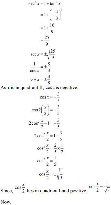 NCERT Solutions for Class 11 Maths Chapter 3 Trigonometric Functions Miscellaneous Exercise 6