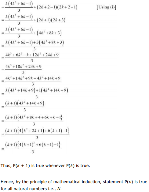 NCERT Solutions for Class 11 Maths Chapter 4 Principle of Mathematical Induction Ex 4.1 12