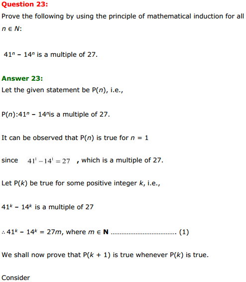 NCERT Solutions for Class 11 Maths Chapter 4 Principle of Mathematical Induction Ex 4.1 39