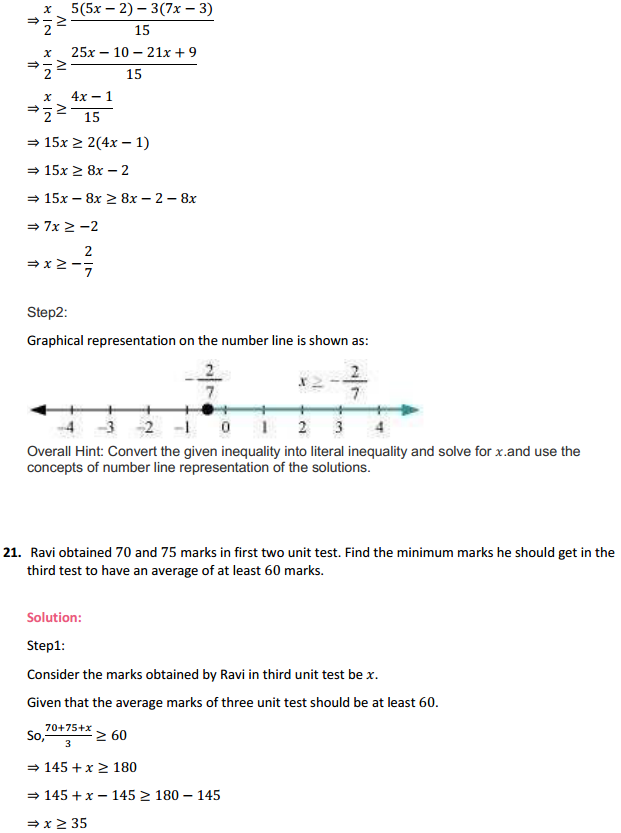 NCERT Solutions for Class 11 Maths Chapter 6 Linear Inequalities Ex 6.1 15