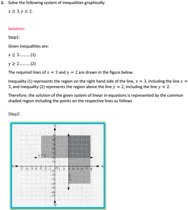 NCERT Solutions for Class 11 Maths Chapter 6 Linear Inequalities Ex 6.3 1