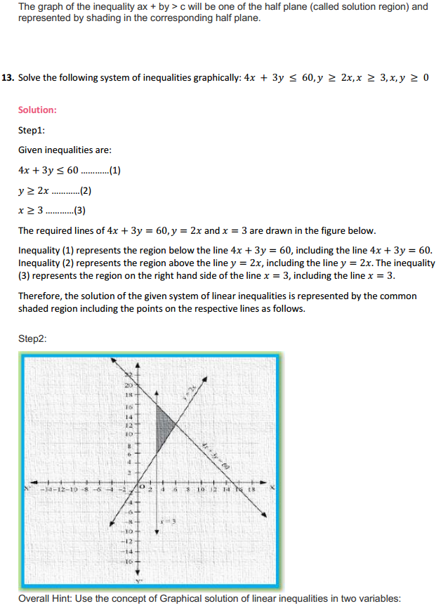 NCERT Solutions for Class 11 Maths Chapter 6 Linear Inequalities Ex 6.3 14