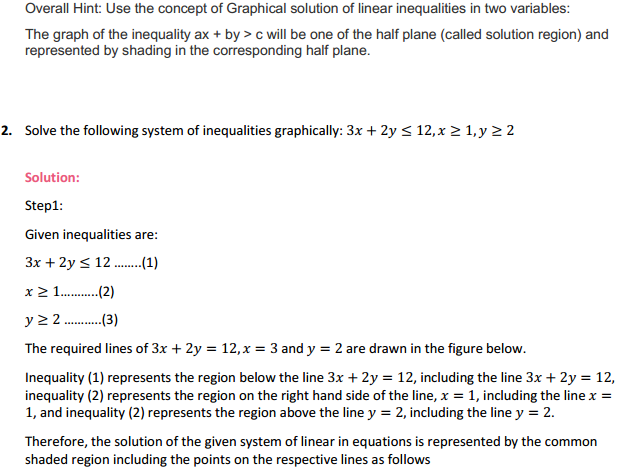 NCERT Solutions for Class 11 Maths Chapter 6 Linear Inequalities Ex 6.3 2