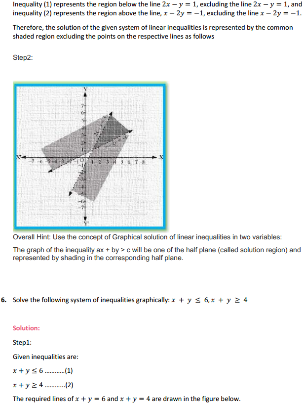 NCERT Solutions for Class 11 Maths Chapter 6 Linear Inequalities Ex 6.3 6