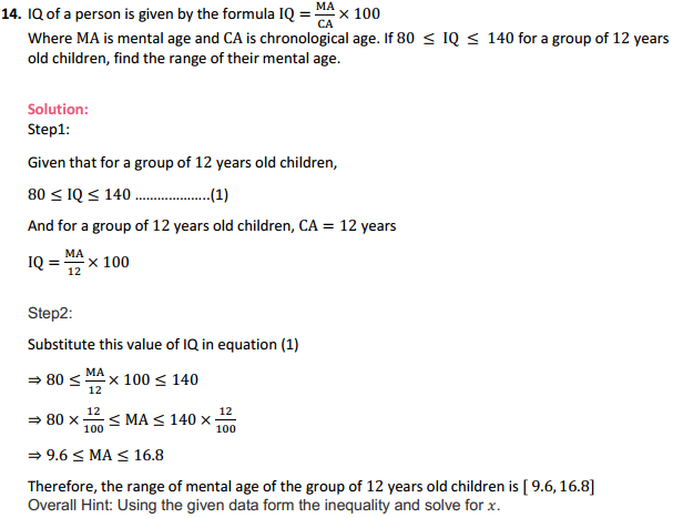 NCERT Solutions for Class 11 Maths Chapter 6 Linear Inequalities Miscellaneous Exercise 10