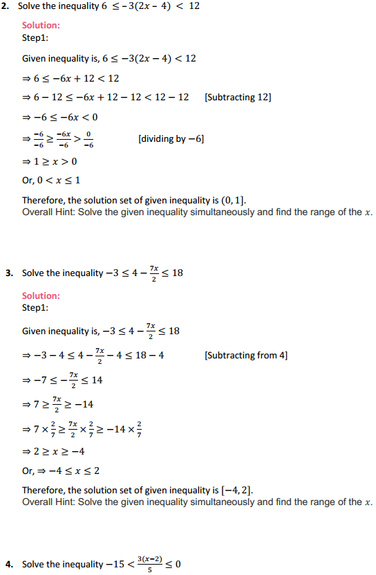 NCERT Solutions for Class 11 Maths Chapter 6 Linear Inequalities Miscellaneous Exercise 2