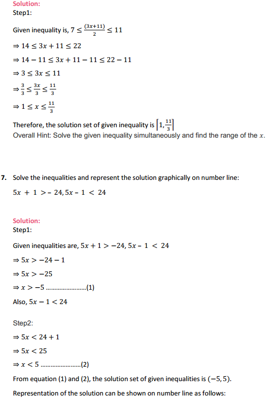 NCERT Solutions for Class 11 Maths Chapter 6 Linear Inequalities Miscellaneous Exercise 4