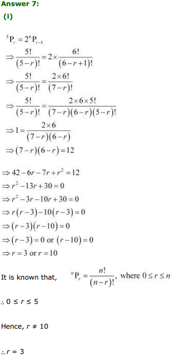 NCERT Solutions for Class 11 Maths Chapter 7 Permutations and Combinations Ex 7.3 5