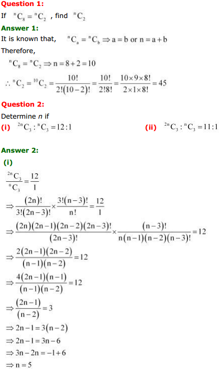NCERT Solutions for Class 11 Maths Chapter 7 Permutations and Combinations Ex 7.4 1