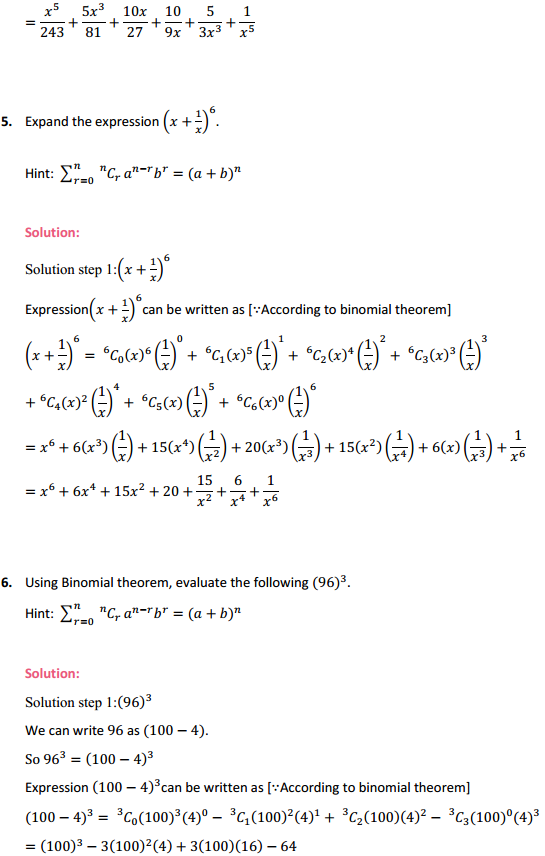 NCERT Solutions for Class 11 Maths Chapter 8 Binomial Theorem Ex 8.1 3