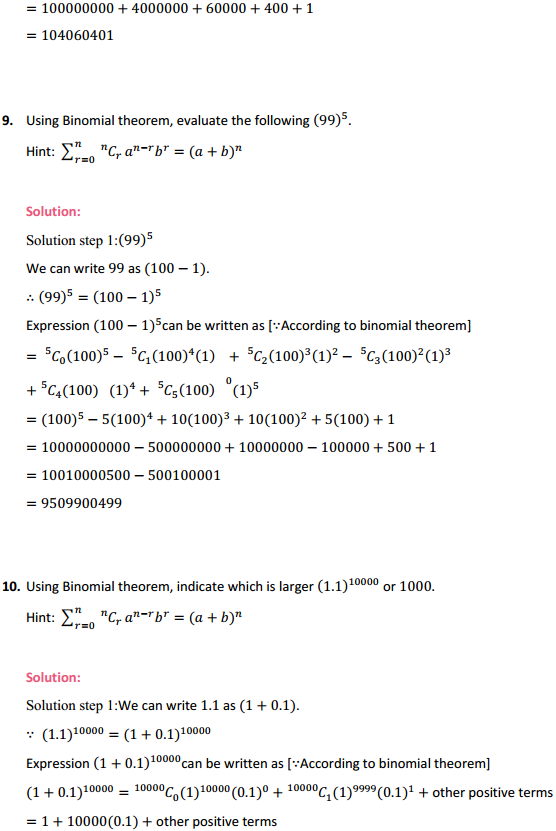 NCERT Solutions for Class 11 Maths Chapter 8 Binomial Theorem Ex 8.1 5