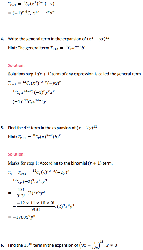 NCERT Solutions for Class 11 Maths Chapter 8 Binomial Theorem Ex 8.2 3