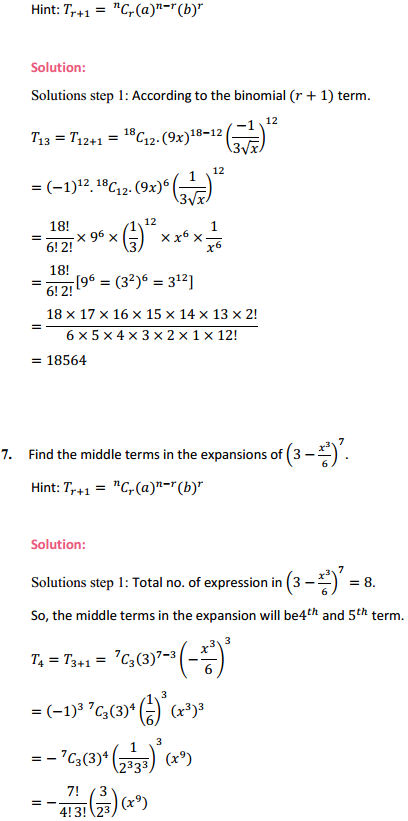 NCERT Solutions for Class 11 Maths Chapter 8 Binomial Theorem Ex 8.2 4