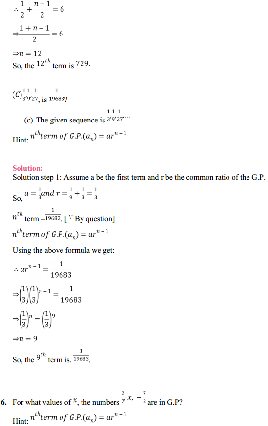 NCERT Solutions for Class 11 Maths Chapter 9 Sequences and Series Ex 9.3 8