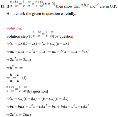 NCERT Solutions for Class 11 Maths Chapter 9 Sequences and Series Miscellaneous Exercise 18