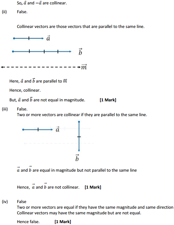 NCERT Solutions for Class 12 Maths Chapter 10 Vector Algebra Ex 10.1 4