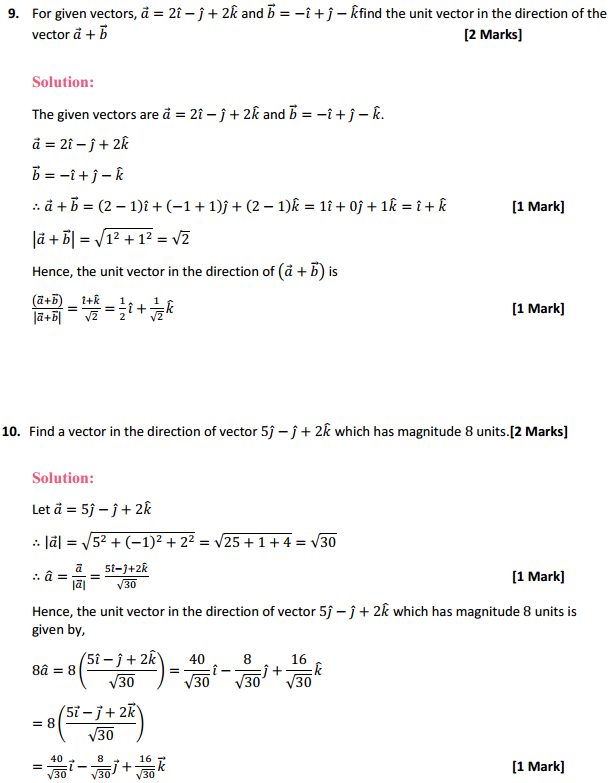 NCERT Solutions for Class 12 Maths Chapter 10 Vector Algebra Ex 10.2 4